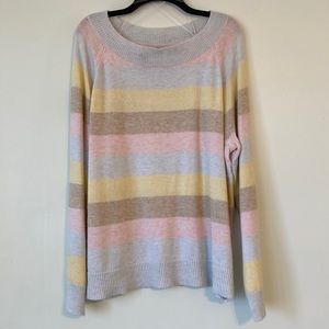 Chaps rainbow sweater